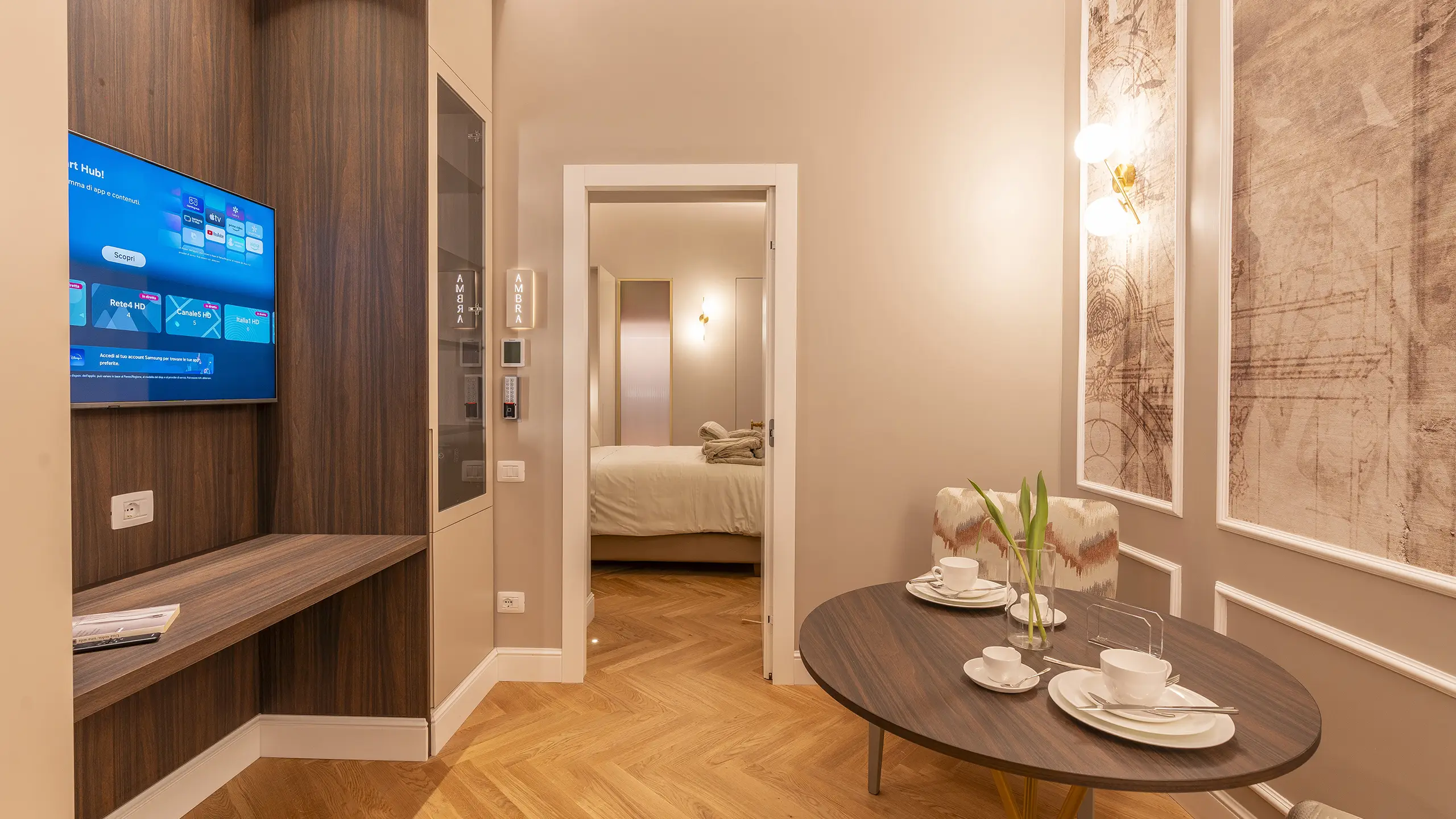 Hotel-Castelli-Romani-Luxury-Guest-House-Villa-Madre-Roma-Ambra-Junior-Suite-letto-DSC05540